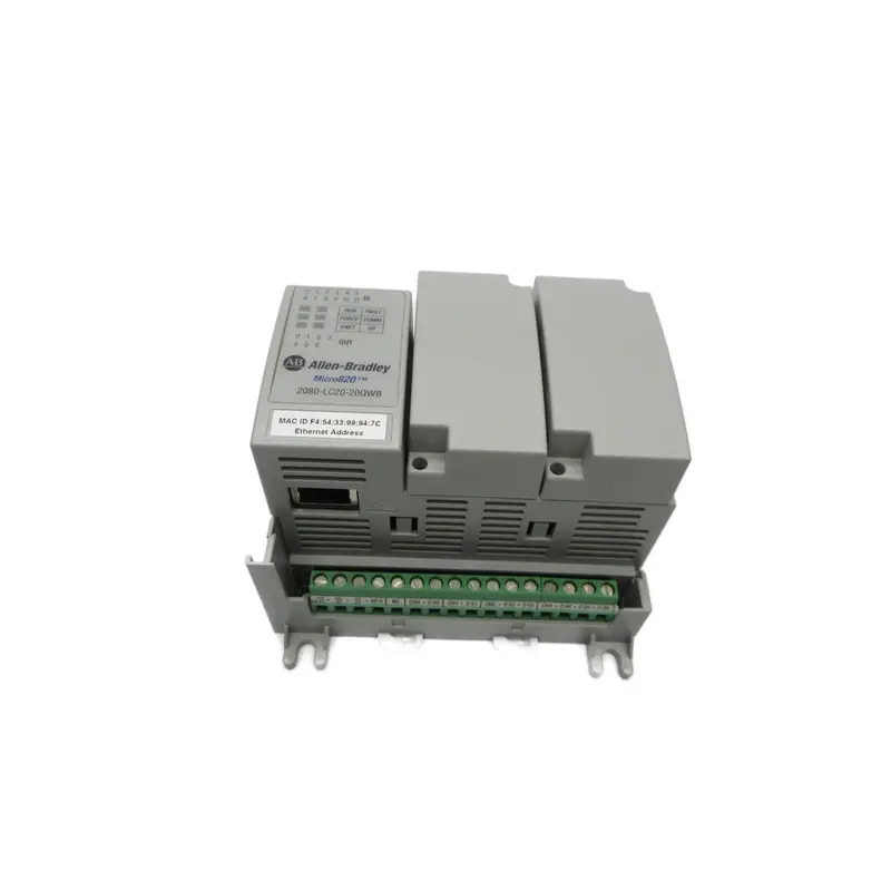 Allen Bradley 2080-Lc20-20Qwb Ser. B F/W 9.011 24Vdc/Ac Nsnp 1