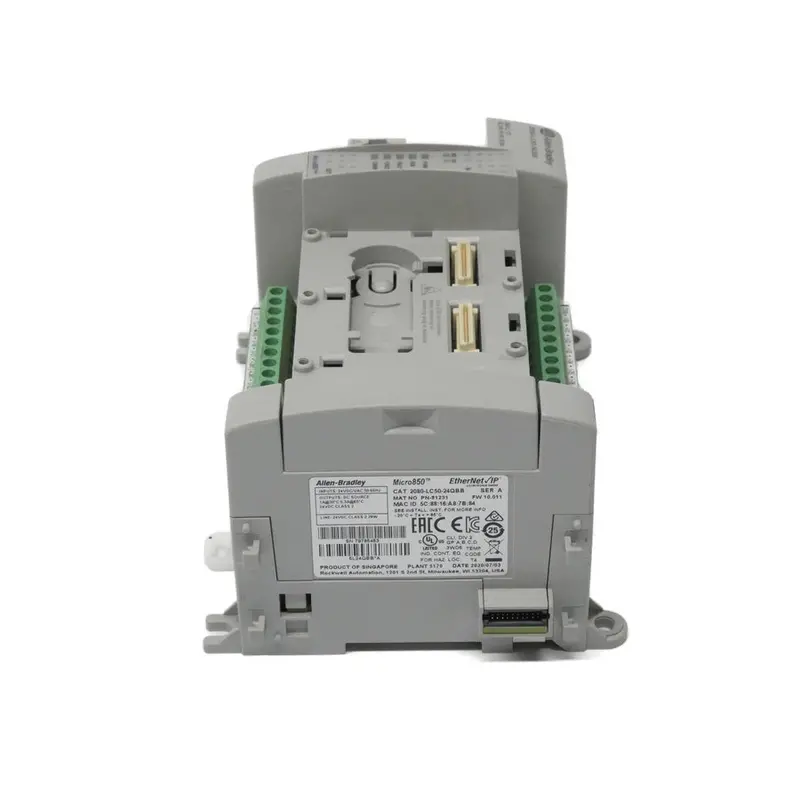 Allen Bradley 2080-Lc50-24Qbb Ser. A F/W 10.011 24Vdc/Vac 1A (No Cover) Unmp 1