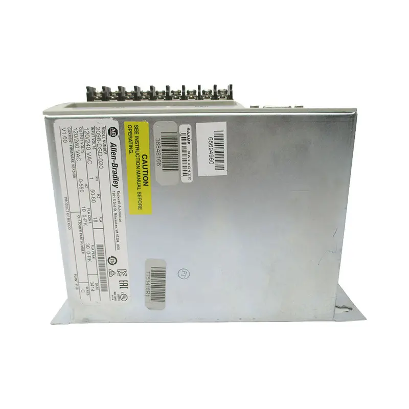 Allen Bradley 2098-Dsd-020 Ser. C F/W V1.60 120/240Vac 18A Unmp 1