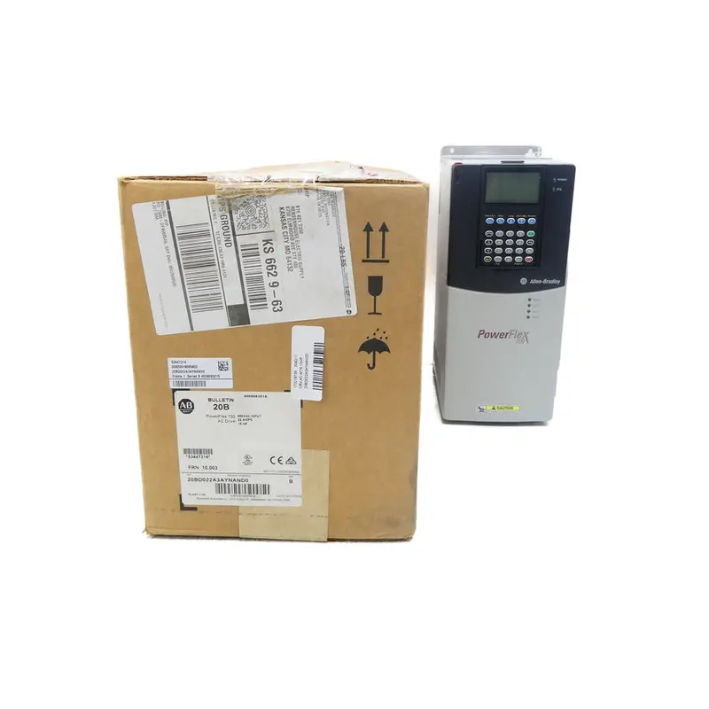 Allen Bradley 20Bd022a3aynand0 Ser. B F/W 10.003 432-528Vac 19.9A Nsmp 1