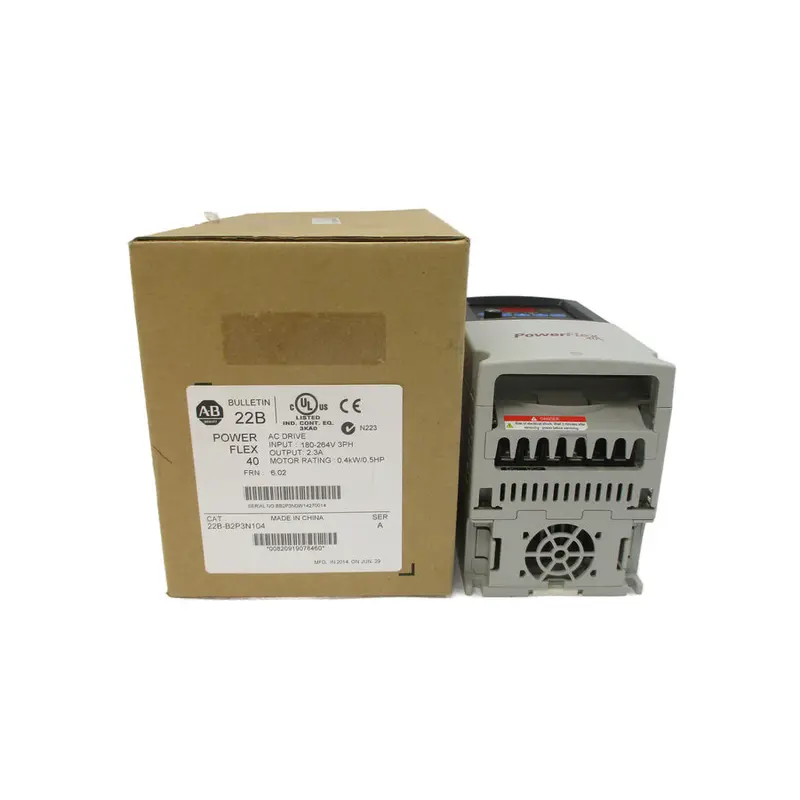Allen Bradley 22B-B2p3n104 Ser. A F/W 6.02 180-264Vac 2.3A Nsmp 1