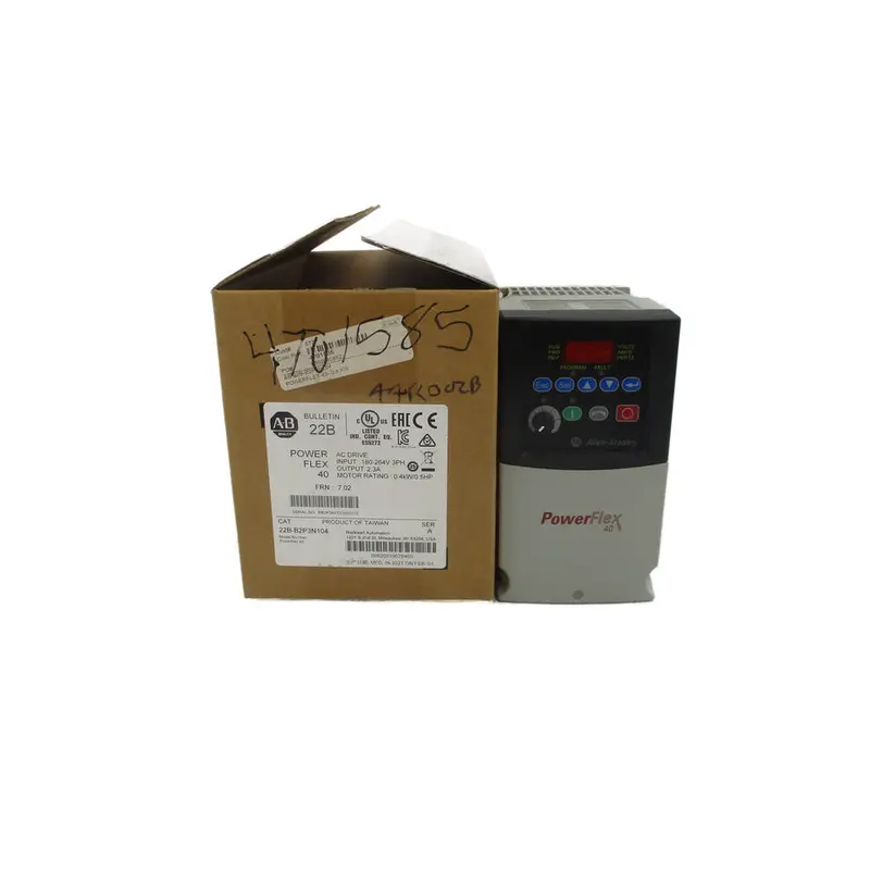 Allen Bradley 22B-B2p3n104 Ser. A F/W 7.02 180-264Vac 2.5A Nsmp 1