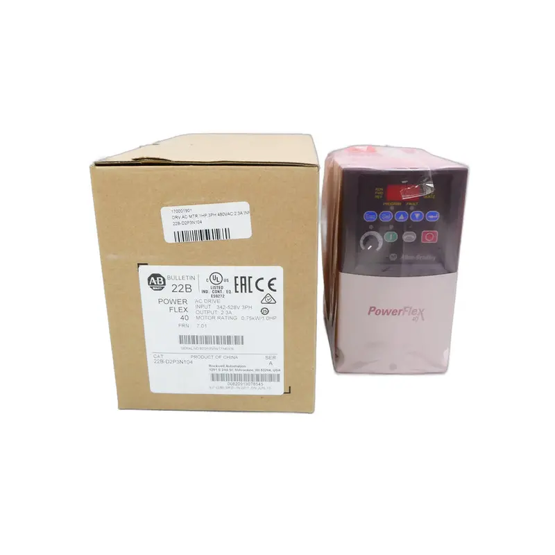 Allen Bradley 22B-D2p3n104 Ser. A F/W 7.01 342-528V 3.2A Nsmp 1