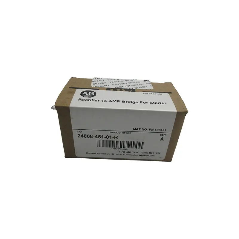 Allen Bradley 24808-451-01-R Ser. A (Br/Wh) Nsfs 1