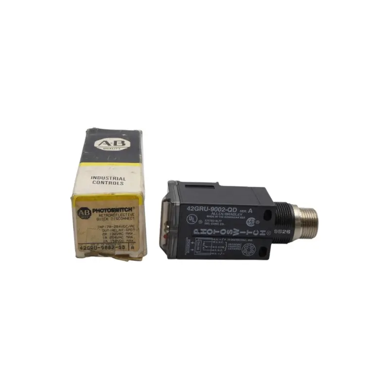 Allen Bradley 42Gru-9002-Qd Ser. A 70-264Vdc/Ac 2A (Bk/Yl) Nsmp 1