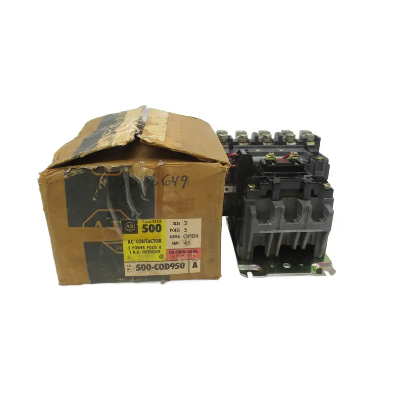 Allen Bradley 500-Cod950 Ser. A 110/115-120V 45A (Br/Yl) Nsmp 1