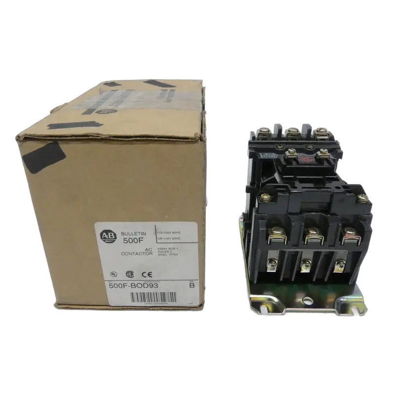 Allen Bradley 500F-Bod93 Ser. B 110/115-120V 27A (Br/Wh) Nsmp 1