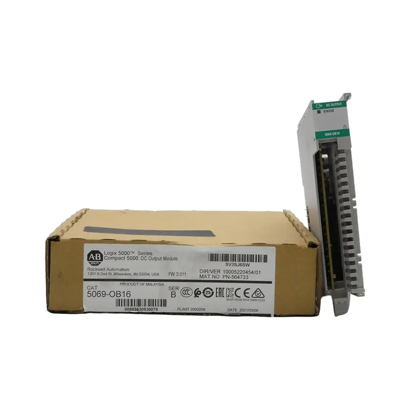 Allen Bradley 5069-Ob16 Ser. B F/W 3.011 Ver. 01 10-32Vdc 8A Nsmp 1