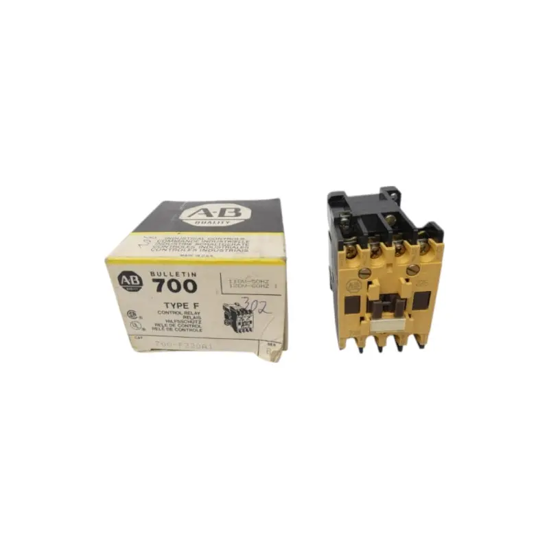 Allen Bradley 700-F220a1 Ser. B 110/120V (Bk/Yl) Nsmp 1