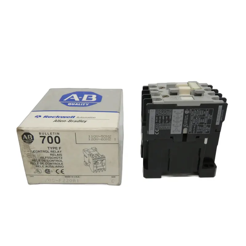 Allen Bradley 700-F220a1 Ser. C 110-120V 60A (Gy/Bl) Nsmp 1