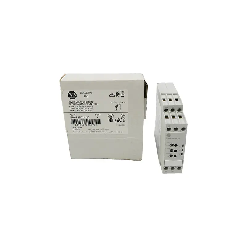 Allen Bradley 700-Fsm7uu23 Ser. A 24-240V 0.05S-300H (Wh) Nsmp 1