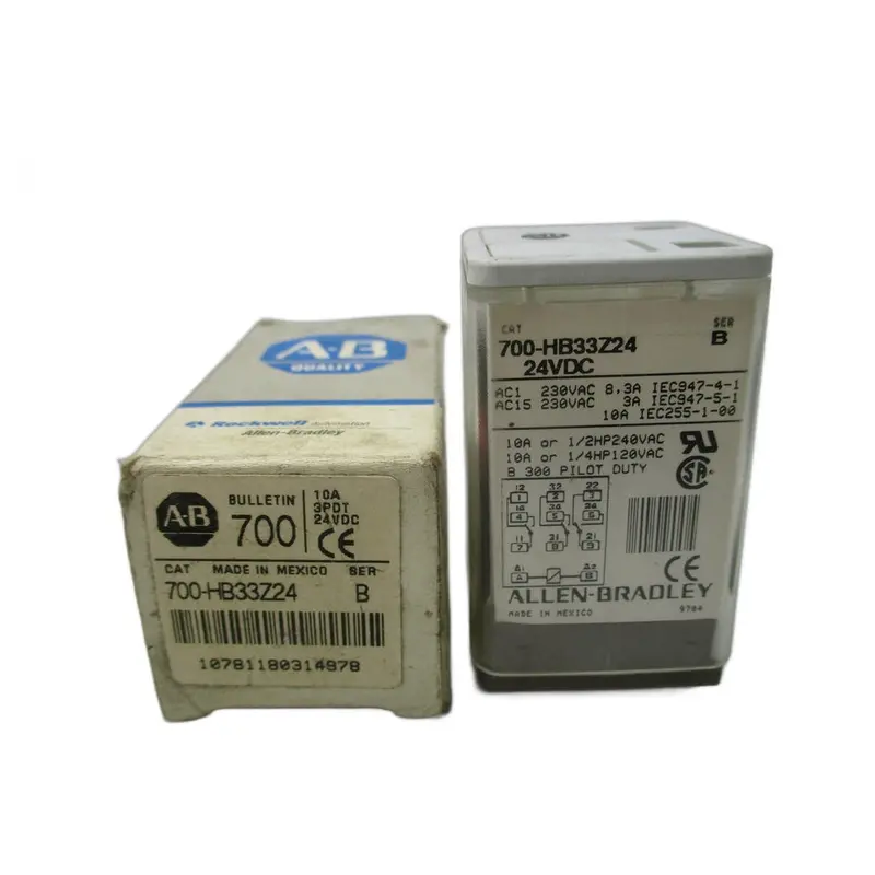 Allen Bradley 700-Hb33z24 Ser. B 24Vdc 10A Nsmp 1