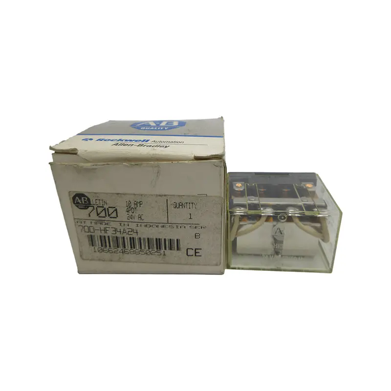 Allen Bradley 700-Hf34a24 Ser. B 24Vac 10A (Gy/Bl) Nsmp 1