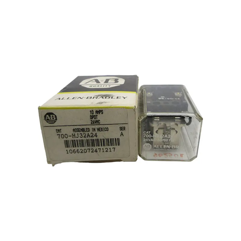 Allen Bradley 700-Hj32a24 Ser. A 24Vac 10A (Bk/Yl) Nsmp 1
