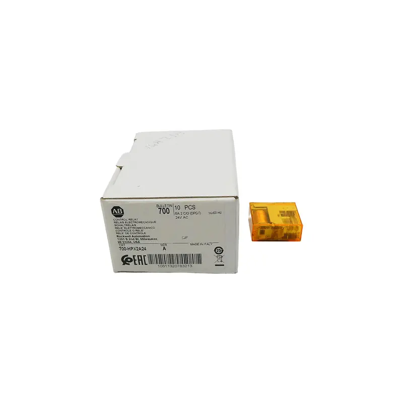 Allen Bradley 700-Hpx2a24 Ser. A 24Vac 8A (Pkg Of 10) (Wh) Nsmp 1