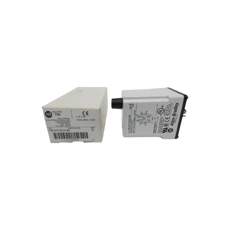 Allen Bradley 700-Ht12cu120 Ser. B 120Vac/Dc 10A 0.1-10M (Wh) Nsmp 1