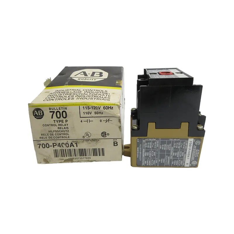Allen Bradley 700-P400a1 Ser. B 110/115-120V (Bk/Yl) Nsmp 1