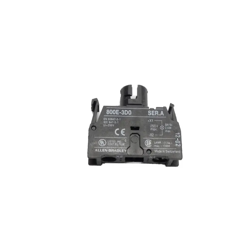 Allen Bradley 800E-3D0 Ser. A 250V Unmp 1