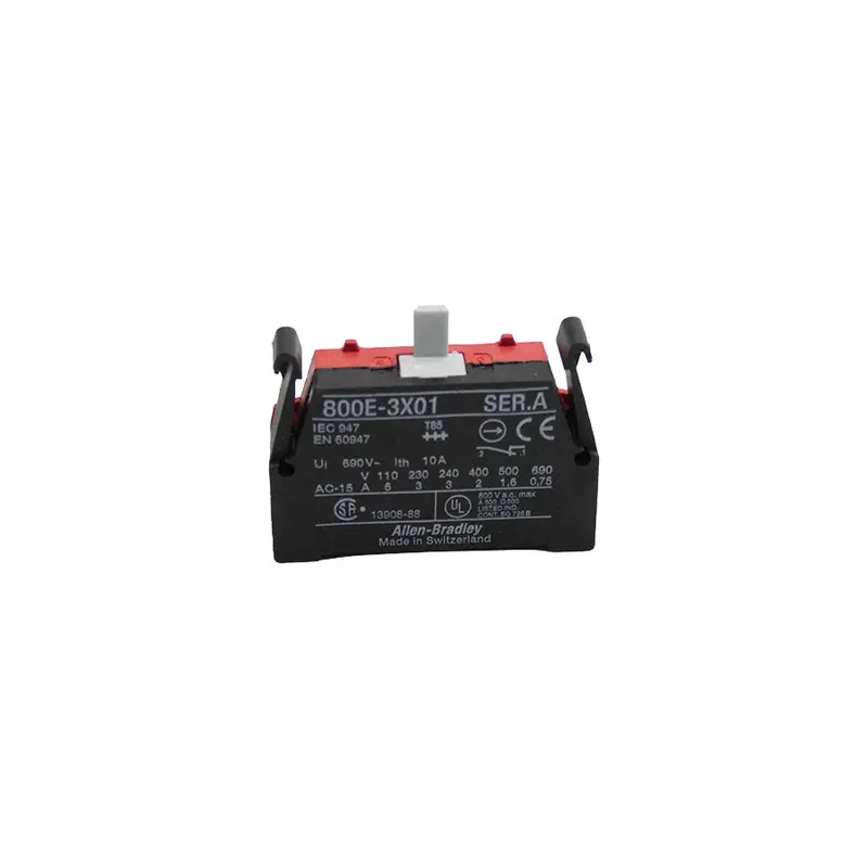 Allen Bradley 800E-3X01 Ser. A 690V 10A Nsnp 1