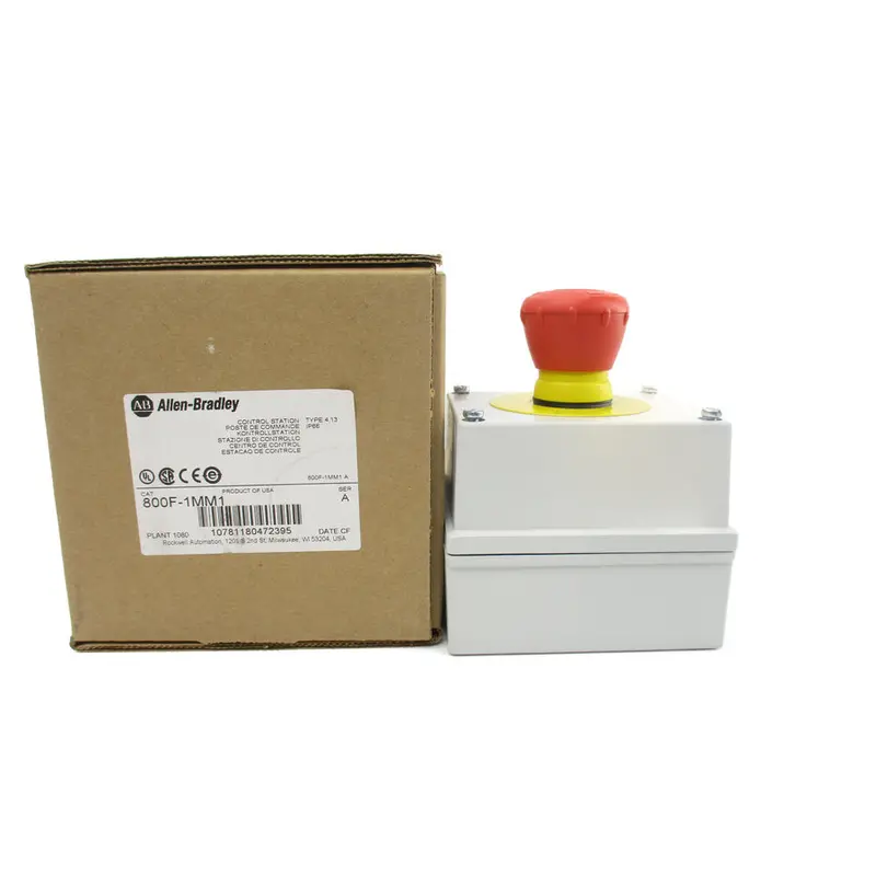 Allen Bradley 800F-1Mm1 Ser. A (Br/Wh) Nsmp 1