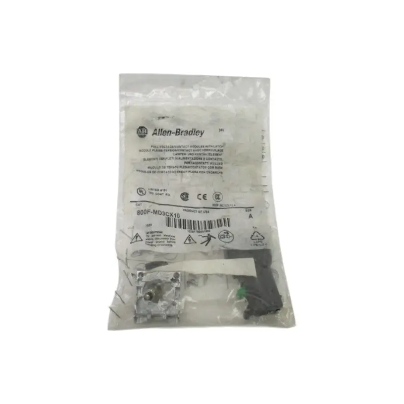 Allen Bradley 800F-Md3cx10 Ser. A Nsmp 1
