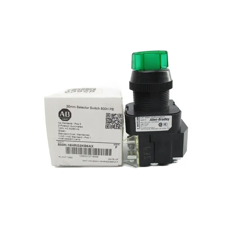 Allen Bradley 800H-16Hrg2kb6ax Ser. F 120Vac (Wh) Nsmp 1