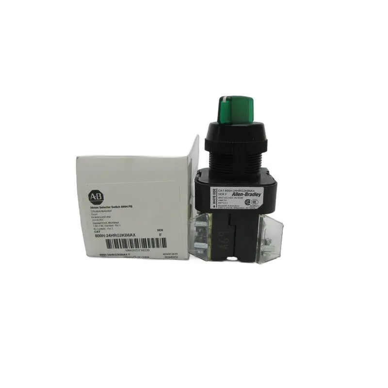 Allen Bradley 800H-24Hrg2kb6ax Ser. F 24Vac/Dc (Wh) Nsmp 1