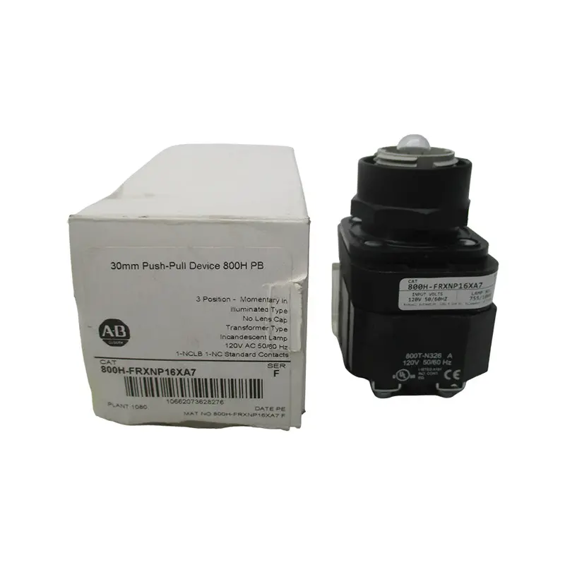 Allen Bradley 800H-Frxnp16xa7 Ser. F 120Vac Nsmp 1