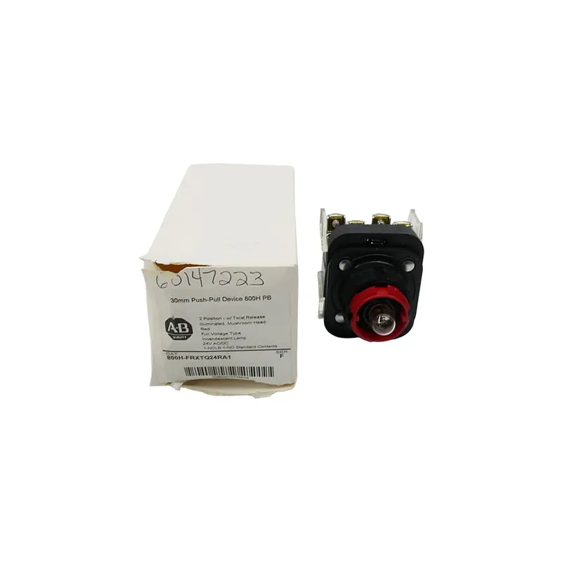 Allen Bradley 800H-Frxtq24ra1 Ser. F 24Vac/Dc (As Pictured) (Wh) Nsmp 1
