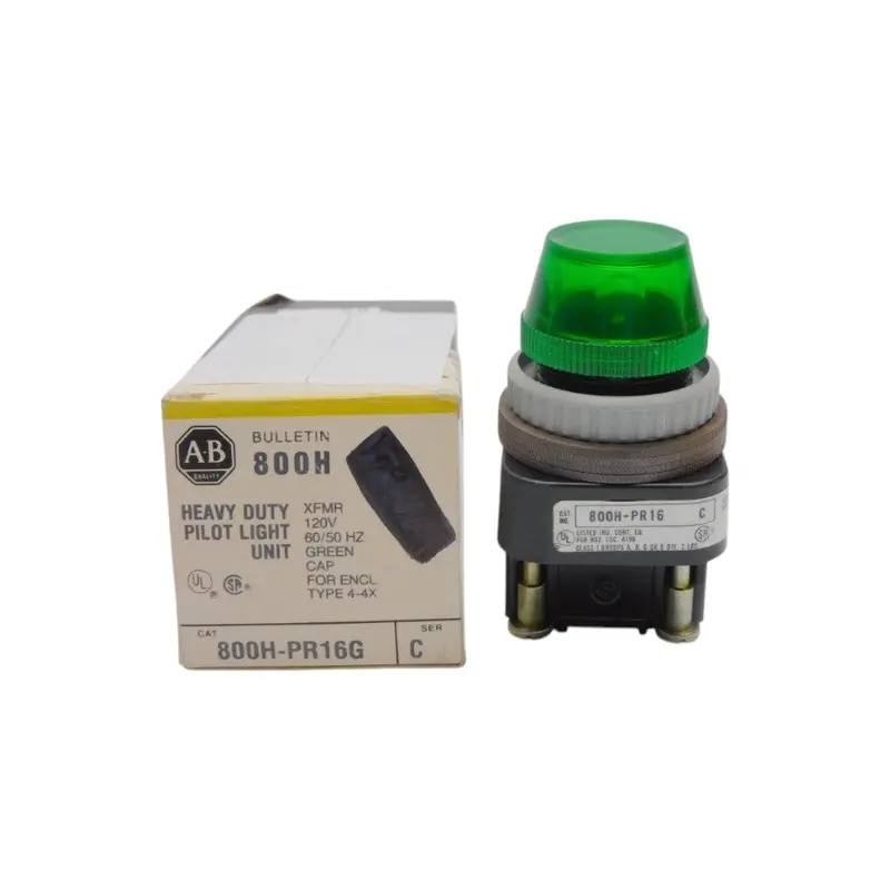 Allen Bradley 800H-Pr16g Ser. C 120V (Bk/Yl) Nsmp 1