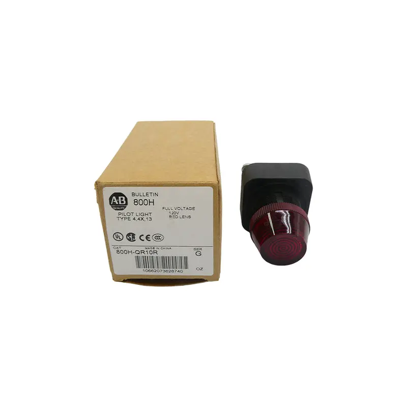 Allen Bradley 800H-Qr10r Ser. G 120Vac (Br/Wh) Nsmp 1