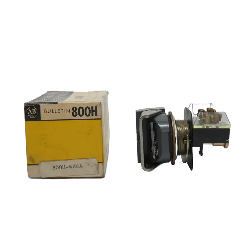 Allen Bradley 800H-Wk4a Ser. B (Bk/Gd) Nsmp 1