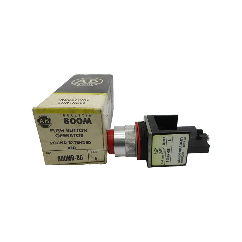 Allen Bradley 800Mr-B6 Ser. A (Bk/Yl) Nsmp 1
