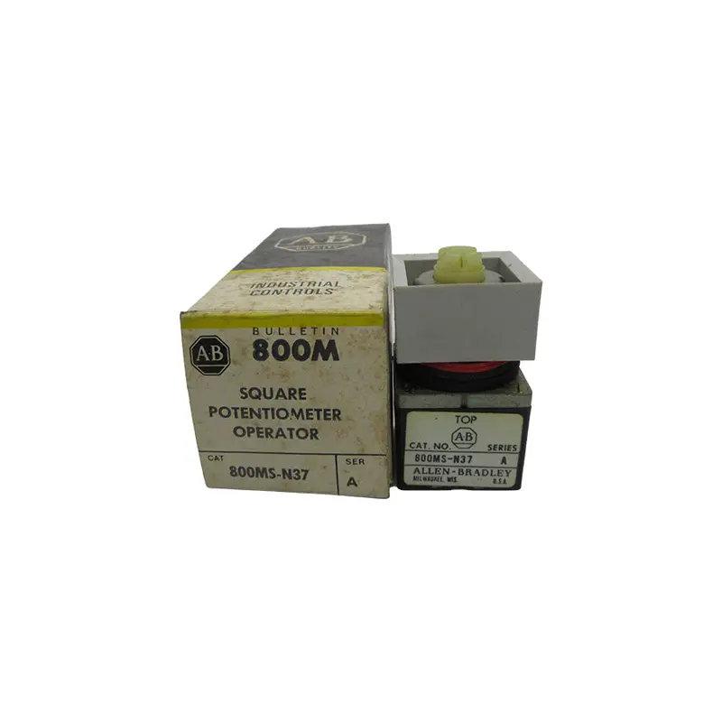 Allen Bradley 800Ms-N37 Ser. A (Bk/Yl) Nsmp 1