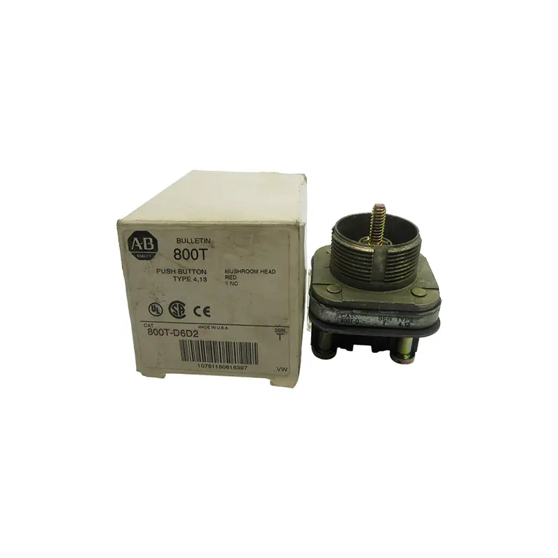 Allen Bradley 800T-D6d2 Ser. T (As Pictured) (Wh) Nsmp 1