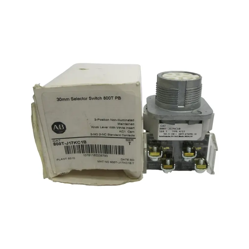 Allen Bradley 800T-J17kc1b Ser. T (As Pictured) (Wh) Nsmp 1