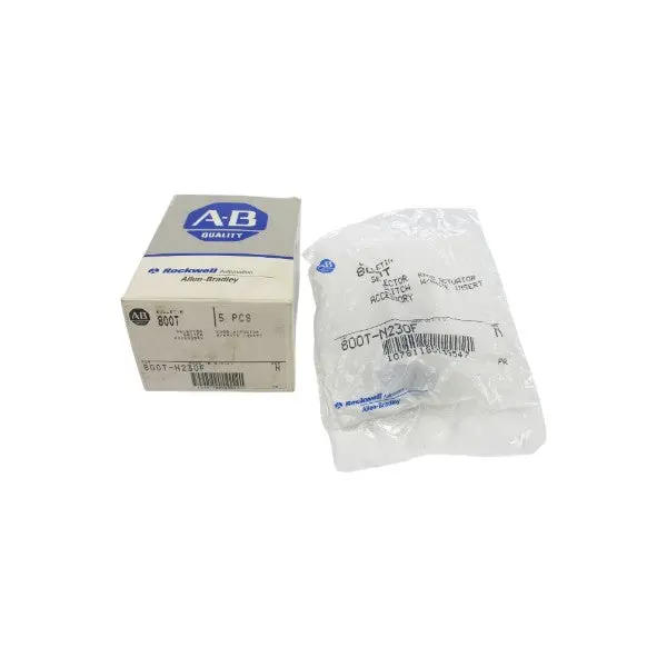 Allen Bradley 800T-N230f Ser. N (Pkg Of 5) (Gy/Bl) Nsmp 1