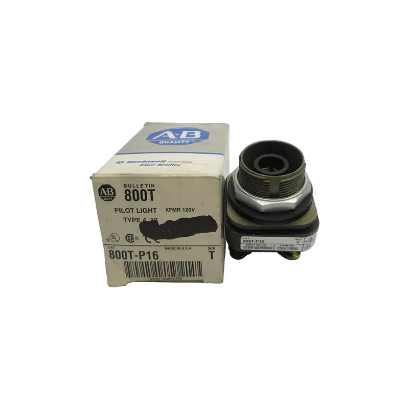 Allen Bradley 800T-P16 Ser. T 120V (No Bulb) (Gy/Bl) Nsmp 1