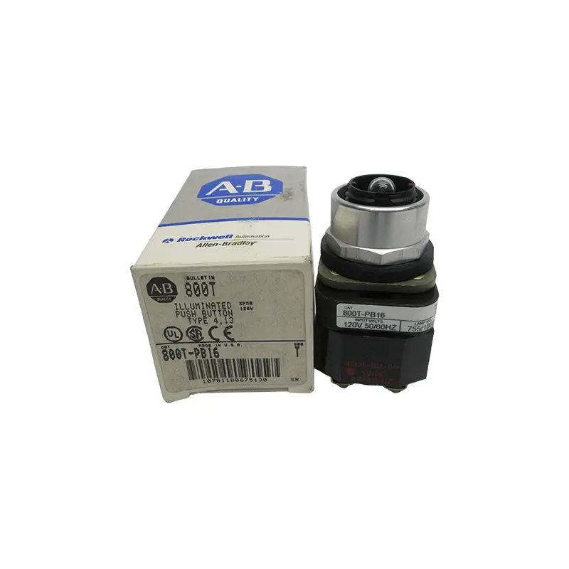 Allen Bradley 800T-Pb16 Ser. T 120V (Gy/Bl) Nsmp 1