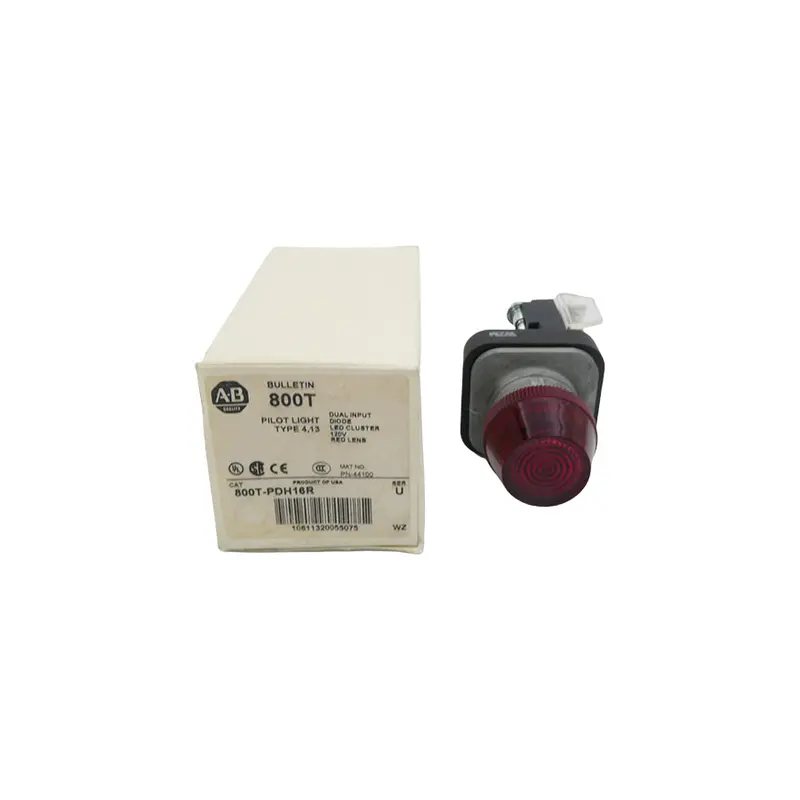 Allen Bradley 800T-Pdh16r Ser. U 120V (Wh) Nsmp 1