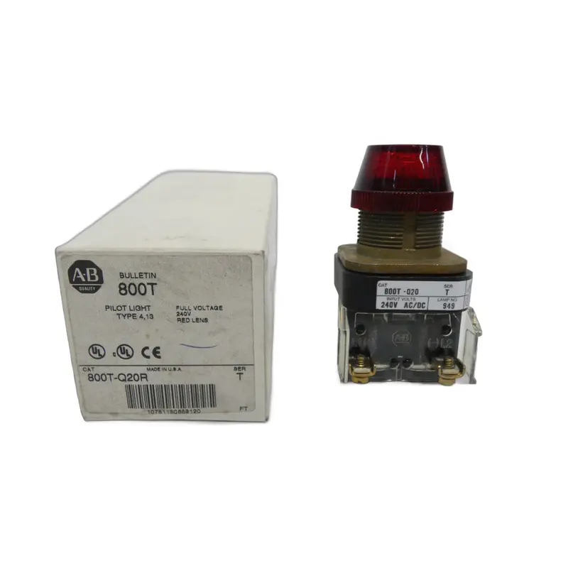 Allen Bradley 800T-Q20r Ser. T 240V (Wh) Nsmp 1
