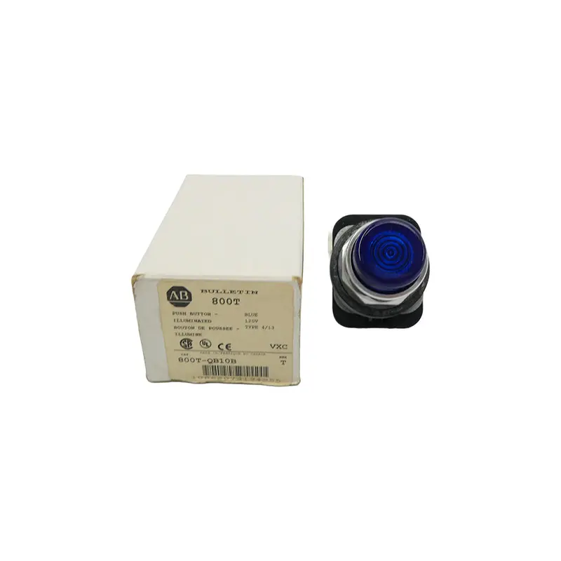 Allen Bradley 800T-Qb10b Ser. T 120Vac/Dc (Wh) Nsmp 1