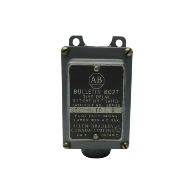 Allen Bradley 802T-R6td Ser. 2 110Vac 3A (As Pictured) Nsnp 1