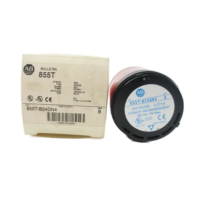 Allen Bradley 855T-B24dn4 Ser. B 24Vac/Dc 0.271A (Wh) Nsmp 1