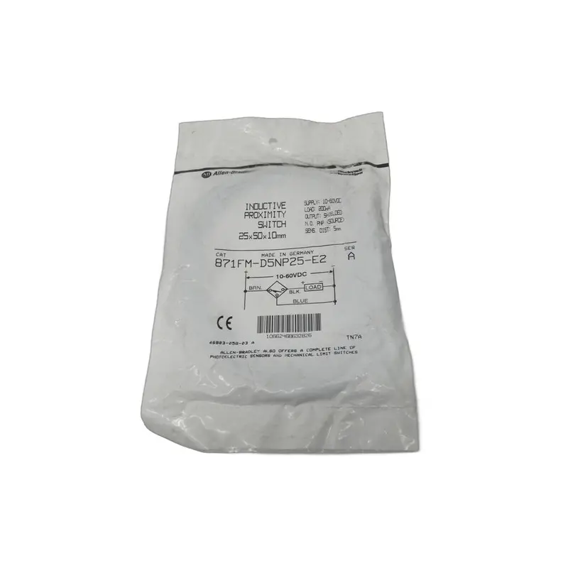 Allen Bradley 871Fm-D5np25-E2 Ser. A 10-60Vdc Nsmp 1