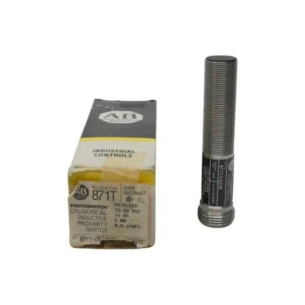 Allen Bradley 871T-L5j18 10-30Vdc (Bk/Yl) Nsmp 1