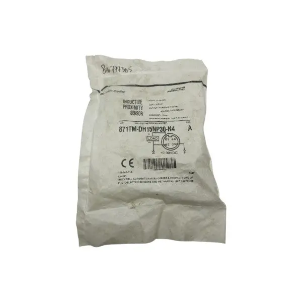Allen Bradley 871Tm-Dh15np30-N4 Ser. A 10-30Vdc Nsmp 1