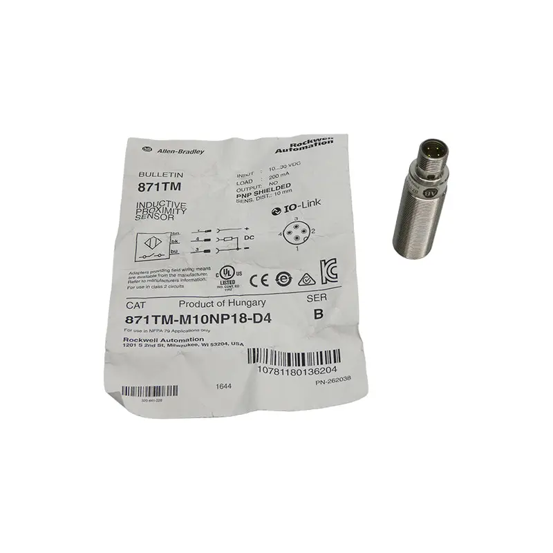 Allen Bradley 871Tm-M10np18-D4 Ser. B 10-30Vdc Nsnp 1
