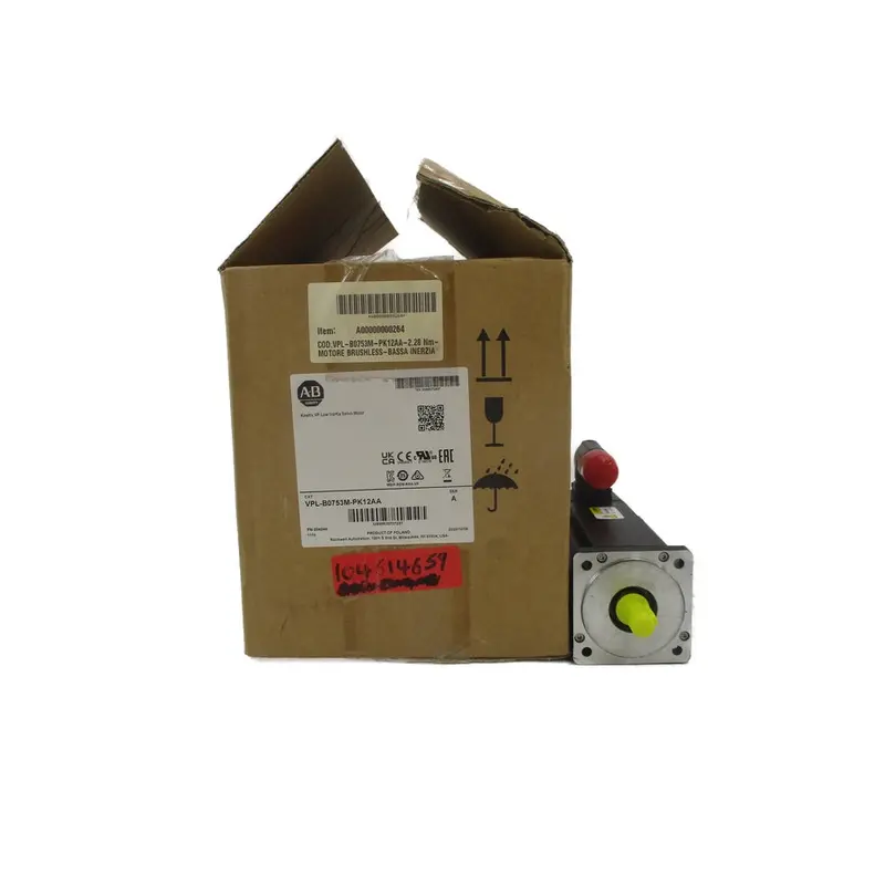 Allen Bradley Vpl-B0753m-Pk12aa Ser. A 480V Nsmp 1