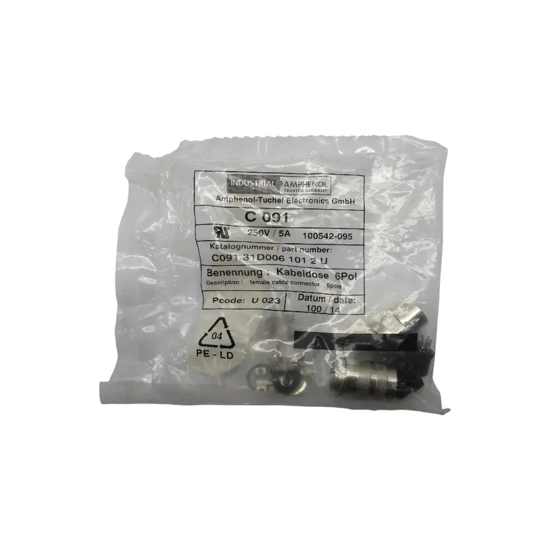 Amphenol C09131d0061012u 250V 5A Nsmp 1
